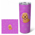 Doodle Liver #4 Stainless Steel Skinny Tumbler 20 oz Vacuum Double Walled Reusable Insulated Travel Cup