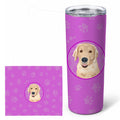 Golden Retriever Fawn #2 Stainless Steel Skinny Tumbler 20 oz Vacuum Double Walled Reusable Insulated Travel Cup