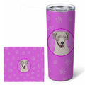 Labrador Retriever Gray Stainless Steel Skinny Tumbler 20 oz Vacuum Double Walled Reusable Insulated Travel Cup