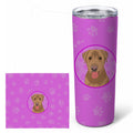 Labrador Retriever Red Stainless Steel Skinny Tumbler 20 oz Vacuum Double Walled Reusable Insulated Travel Cup