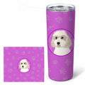 Shih-Tzu Gold #7 Stainless Steel Skinny Tumbler 20 oz Vacuum Double Walled Reusable Insulated Travel Cup
