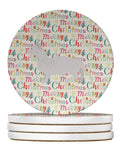 Bambino #2 Cat Christmas Large Sandstone Coasters Pack of 4