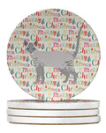 Ojos Azules Cat Christmas Large Sandstone Coasters Pack of 4