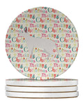 Peterbald #1 Cat Christmas Large Sandstone Coasters Pack of 4