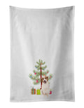Australian Shepherd Red and White #1 Christmas Kitchen Towel Set of 2 White Dish Towels Decorative Bathroom Hand towel for Hand, Face, Hair, Yoga, Tea, Dishcloth, 19 X 28", White
