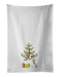 Chihuahua Merle Christmas Kitchen Towel Set of 2 White Dish Towels Decorative Bathroom Hand towel for Hand, Face, Hair, Yoga, Tea, Dishcloth, 19 X 28", White