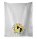 American Staffordshire Terrier Easter Kitchen Towel Set of 2 White Dish Towels Decorative Bathroom Hand towel for Hand, Face, Hair, Yoga, Tea, Dishcloth, 19 X 28", White