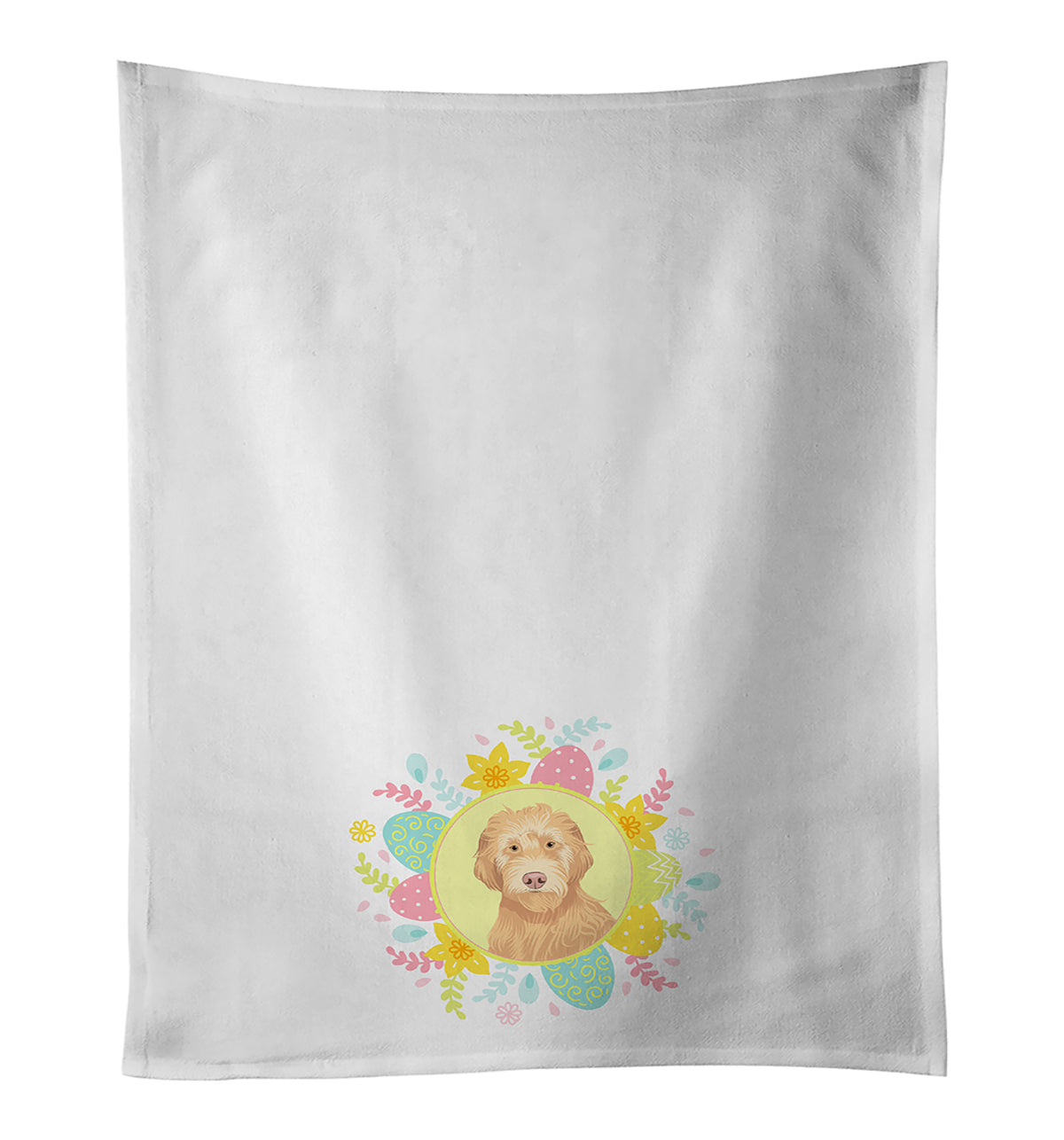 Doodle Liver #2 Easter Kitchen Towel Set of 2 White Dish Towels Decorative Bathroom Hand towel for Hand, Face, Hair, Yoga, Tea, Dishcloth, 19 X 28", White
