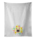 French Bulldog Fawn #2 Easter Kitchen Towel Set of 2 White Dish Towels Decorative Bathroom Hand towel for Hand, Face, Hair, Yoga, Tea, Dishcloth, 19 X 28", White