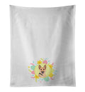 German Shepherd Black and Tan #1 Easter Kitchen Towel Set of 2 White Dish Towels Decorative Bathroom Hand towel for Hand, Face, Hair, Yoga, Tea, Dishcloth, 19 X 28", White