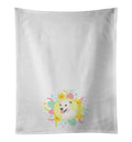 Pit Bull Puppy Easter Kitchen Towel Set of 2 White Dish Towels Decorative Bathroom Hand towel for Hand, Face, Hair, Yoga, Tea, Dishcloth, 19 X 28", White