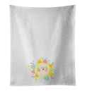 Poodle Toy Apricot #2 Easter Kitchen Towel Set of 2 White Dish Towels Decorative Bathroom Hand towel for Hand, Face, Hair, Yoga, Tea, Dishcloth, 19 X 28", White