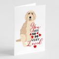 Doodle Fawn #2 so Loved Greeting Cards Pack of 8 Blank Cards with Envelopes Whimsical A7 Size 5x7