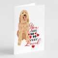 Doodle Fawn #3 so Loved Greeting Cards Pack of 8 Blank Cards with Envelopes Whimsical A7 Size 5x7