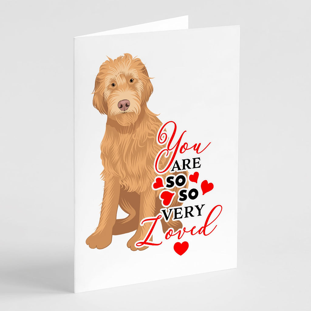 Doodle Liver #2 so Loved Greeting Cards Pack of 8 Blank Cards with Envelopes Whimsical A7 Size 5x7