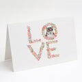 Corgi #7 LOVE Greeting Cards Pack of 8 Blank Cards with Envelopes Whimsical A7 Size 5x7