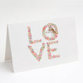 Ibizan Hound #6 LOVE Greeting Cards Pack of 8 Blank Cards with Envelopes Whimsical A7 Size 5x7