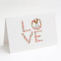 Basenji Love Greeting Cards Pack of 8 Blank Cards with Envelopes Whimsical A7 Size 5x7