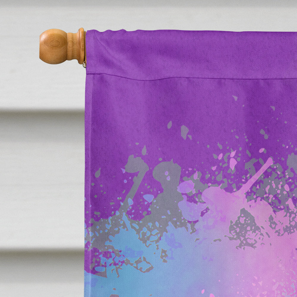 Pour Me Something Mister Mardi Gras House Flag 28x40 Porch Sleeve Pole Decorative Outside Yard Banner Artwork Wall Hanging, Polyester