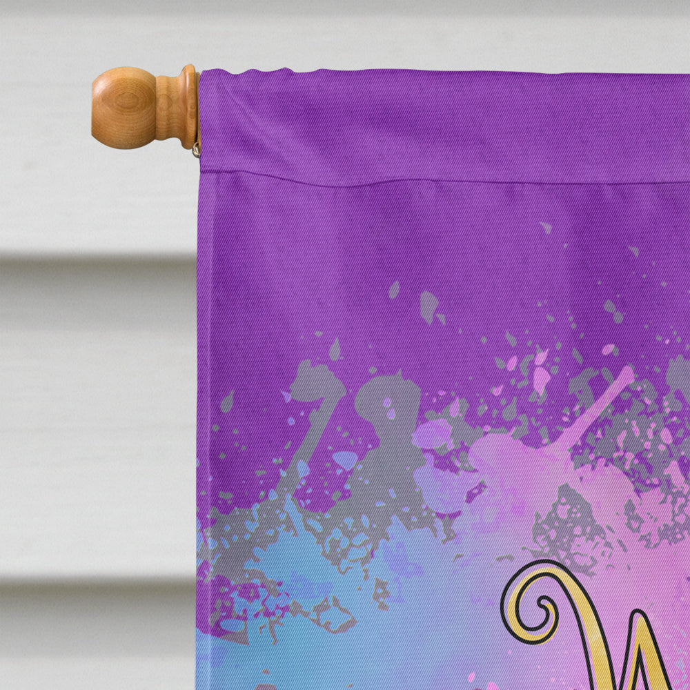We Don't Hide the Crazy Mardi Gras House Flag 28x40 Porch Sleeve Pole Decorative Outside Yard Banner Artwork Wall Hanging, Polyester