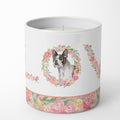 Boston Terrier Love Decorative Soy Candle Nature Soy Wax Essential Oil Home Decor Ideal for Bedroom Kitchen Bath Office Gift, 10 oz