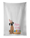 Fawn Great Dane Easter Kitchen Towel Set of 2 White Dish Towels Decorative Bathroom Hand towel for Hand, Face, Hair, Yoga, Tea, Dishcloth, 19 X 28", White