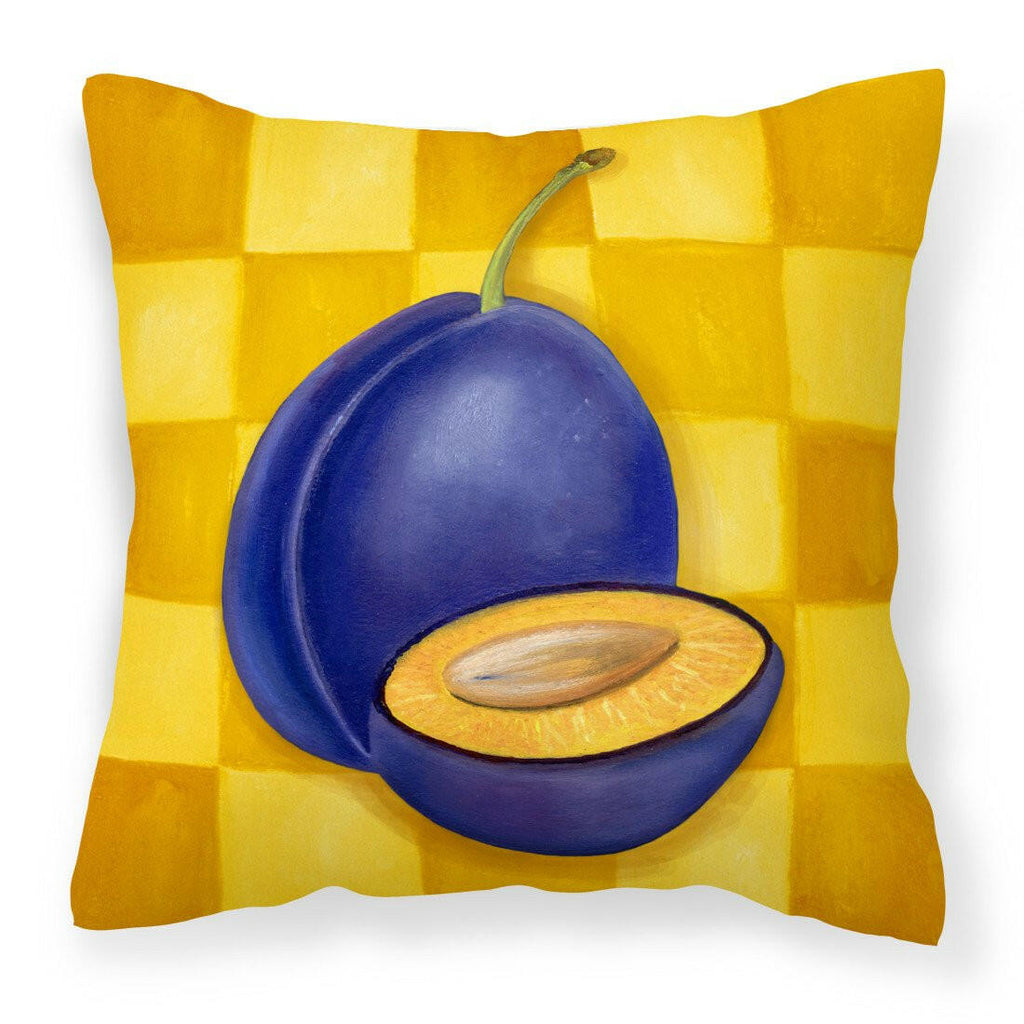 Olive on Gold Checkerboard Decorative Throw Pillow 14x14 Indoor Outdoor Accent Cushion, Fabric Cover with Insert for Sofa, Bed, Porch & Living Room