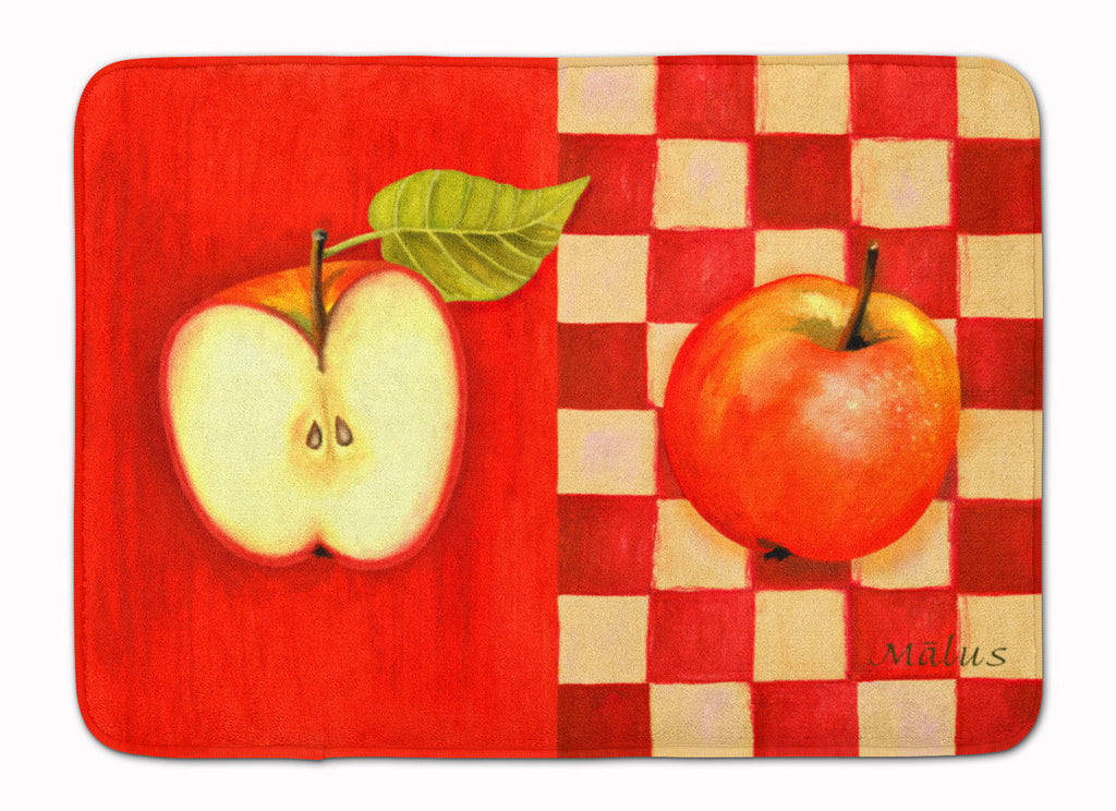 Apple by Ute Nuhn Memory Foam Kitchen Mat Machine Washable Anti-Fatigue Cushion Comfort Bath or Kitchen Rug