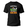 Weekend Forecast 100% Hiking Man T-Shirt