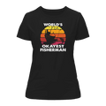 World's Okayest Fisherman T-Shirt for Women