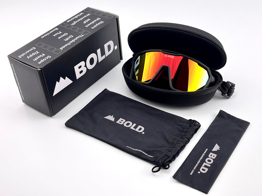 BOLD Flux Performance Sunglasses – MTB, Ski, Run & Lifestyle Eyewear