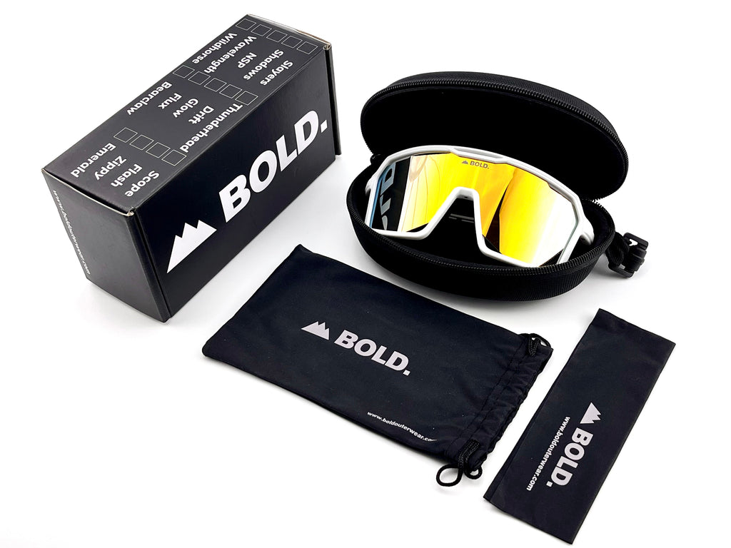 BOLD Flux Performance Sunglasses – MTB, Ski, Run & Lifestyle Eyewear