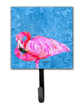Flamingo Leash or Key Holder Wall Hooks, Key Hooks Holder, Coat Rack Wall Mount, Coat Hooks, Hooks for Hanging Keys, Towels, Aprons, Leashes