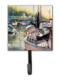Black Sails Sailboats Leash or Key Holder Wall Hooks, Key Hooks Holder, Coat Rack Wall Mount, Coat Hooks, Hooks for Hanging Keys, Towels, Aprons, Leashes