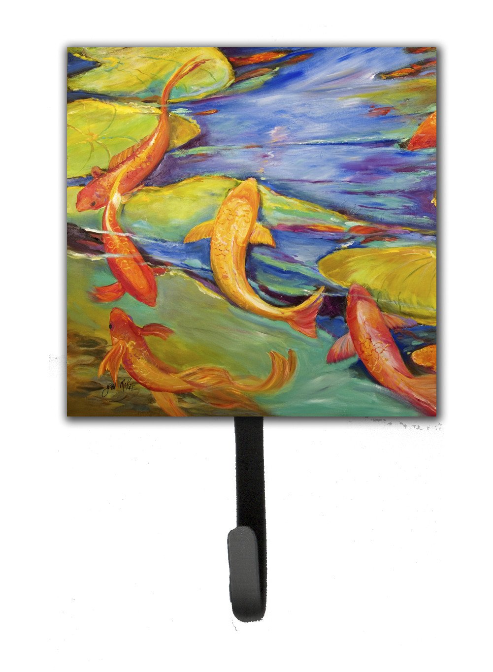 Koi Leash or Key Holder Wall Hooks, Key Hooks Holder, Coat Rack Wall Mount, Coat Hooks, Hooks for Hanging Keys, Towels, Aprons, Leashes