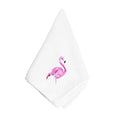 Flamingo on Pink Napkin Cloth Washable, Soft, Durable, Table Dinner Napkins Cloth for Hotel, Lunch, Restaurant, Weddings, Parties