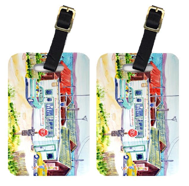 Seafood Shack for fresh shrimp Luggage Tag