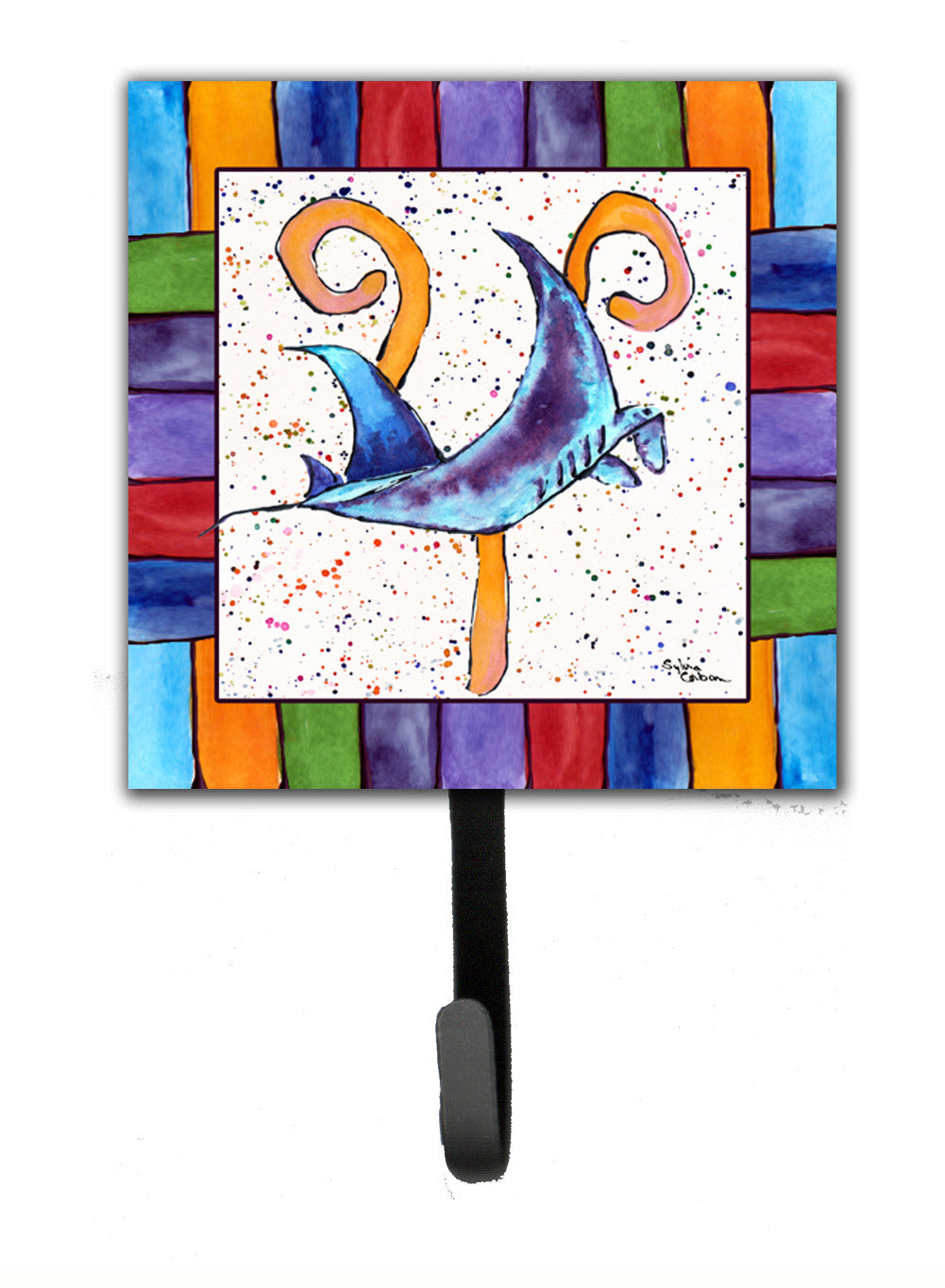 Beach and Seafood Letter Y Leash or Key Holder Wall Hooks, Key Hooks Holder, Coat Rack Wall Mount, Coat Hooks, Hooks for Hanging Keys, Towels, Aprons, Leashes