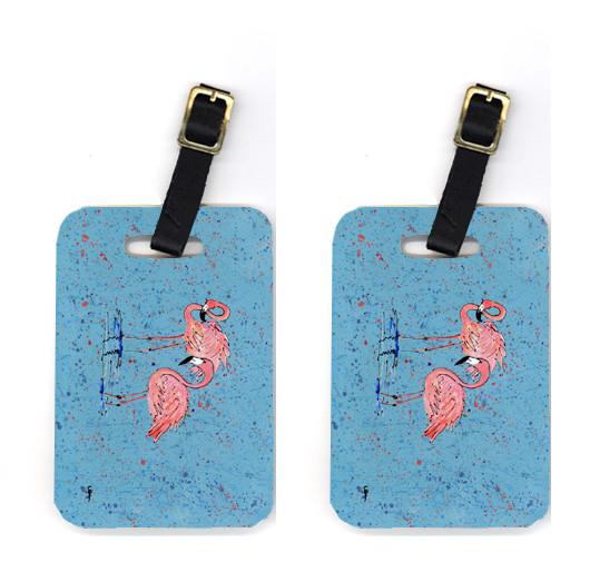 Flamingo Luggage Tag
