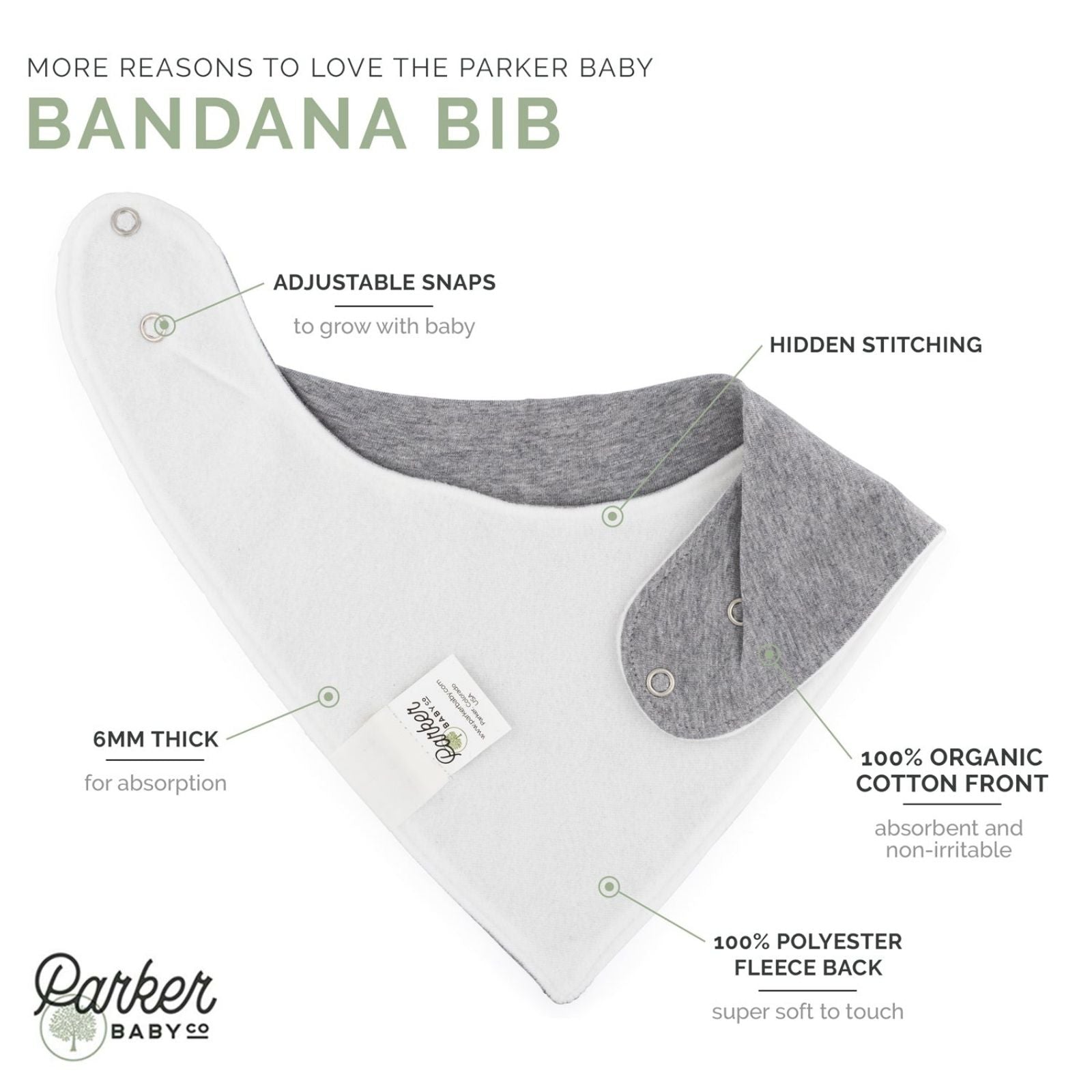 Arctic Bandana Bib Set (8 pack)