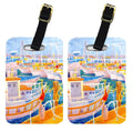 Shirmp Boats Luggage Tag