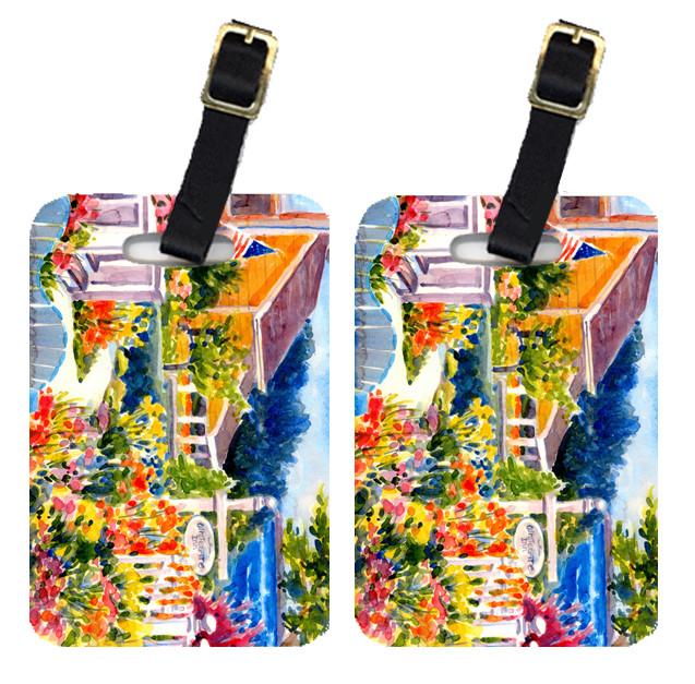 Seaside Beach Cottage Luggage Tag