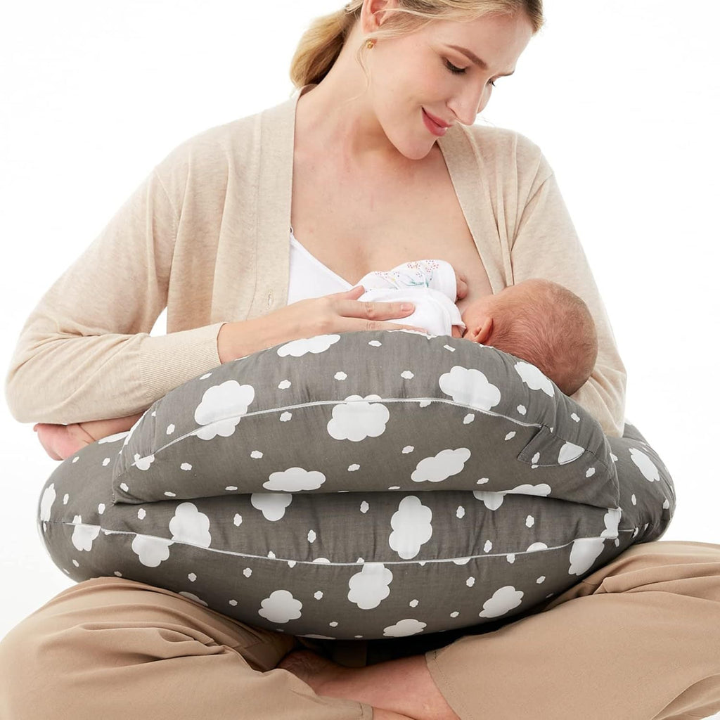 Pregnant Mom & Baby Multifunctional Pillow – Pregnancy + Infant Support