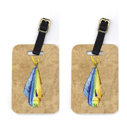 Dolphin Mahi Mahi Luggage Tag