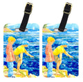 The Boys at the water Luggage Tag