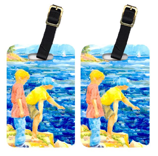 The Boys at the water Luggage Tag
