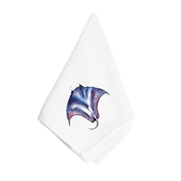Stingray Stingray Napkin Cloth Washable, Soft, Durable, Table Dinner Napkins Cloth for Hotel, Lunch, Restaurant, Weddings, Parties