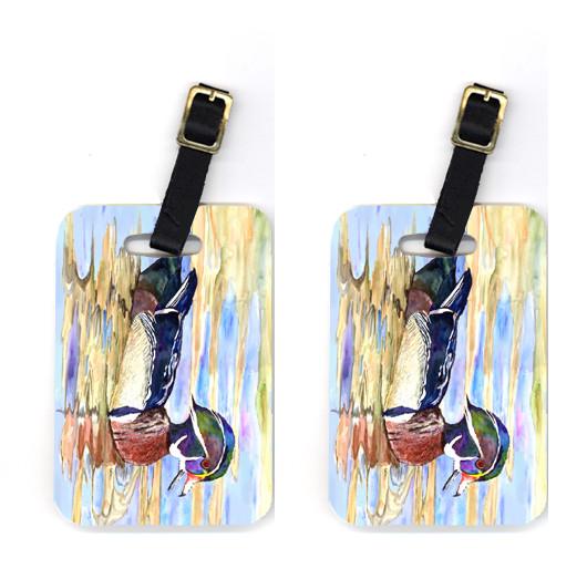 Wood Duck Luggage Tag
