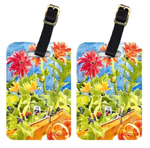 Flower - Gerber Daisies Luggage Tag
