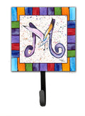 Beach and Seafood Letter M Leash or Key Holder Wall Hooks, Key Hooks Holder, Coat Rack Wall Mount, Coat Hooks, Hooks for Hanging Keys, Towels, Aprons, Leashes